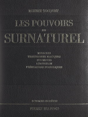 cover image of Les pouvoirs du surnaturel